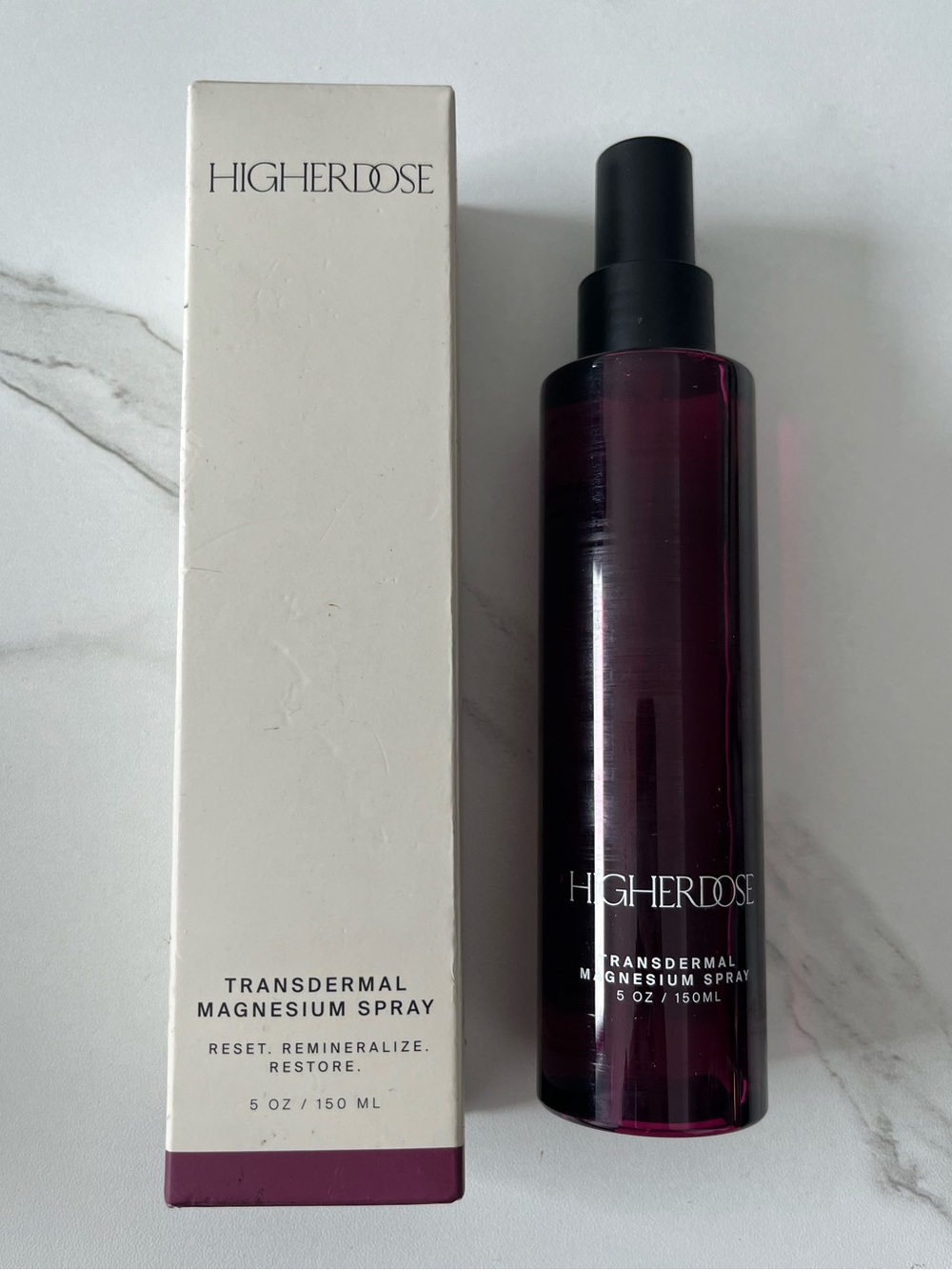 HigherDose Transdermal Magnesium Spray - new!